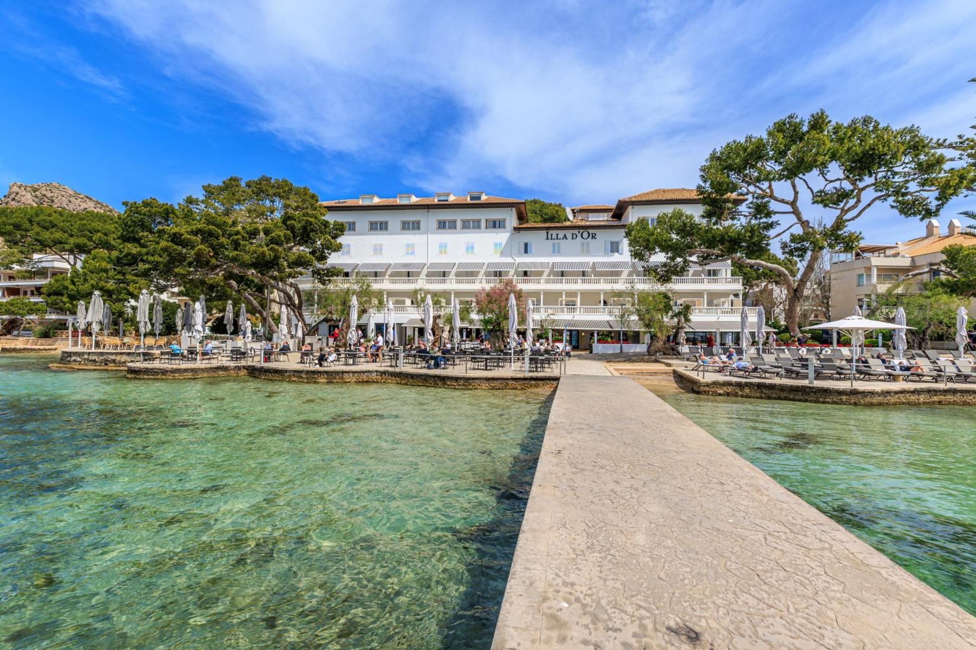 Hotel Illa D'Or & Club Apts 4* Sup Port de Pollença Exteriör bild